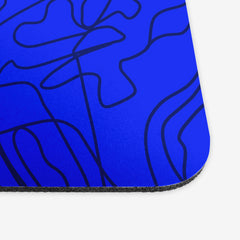 Blue Abstract Mousepad