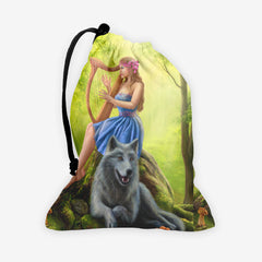 Wolf Dice Bag