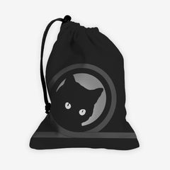 Lucky Black Cat Dice Bag