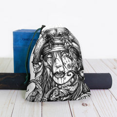 Zombie Pirate Dice Bag