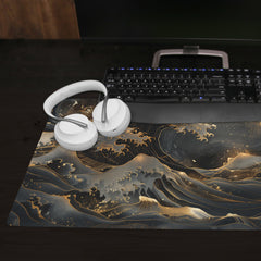 Gold Wave Extended Mousepad