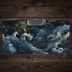 Dark Waves Extended Mousepad