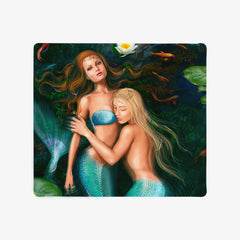 Two Mermaids Mousepad