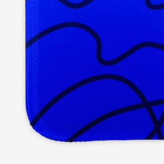 Blue Abstract Mousepad
