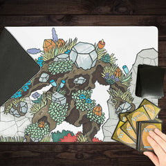 Flower Crystal Elemental Playmat