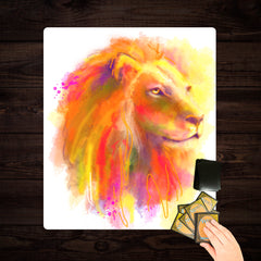 Painted Lion Two Player Mat