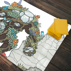 Flower Crystal Elemental Playmat