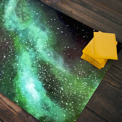 Green Galaxy Playmat