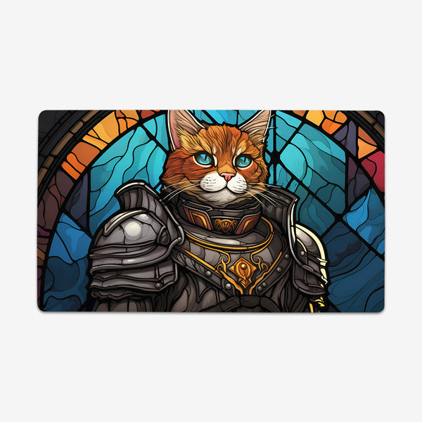 Cat Knight Playmat – Inked Gaming