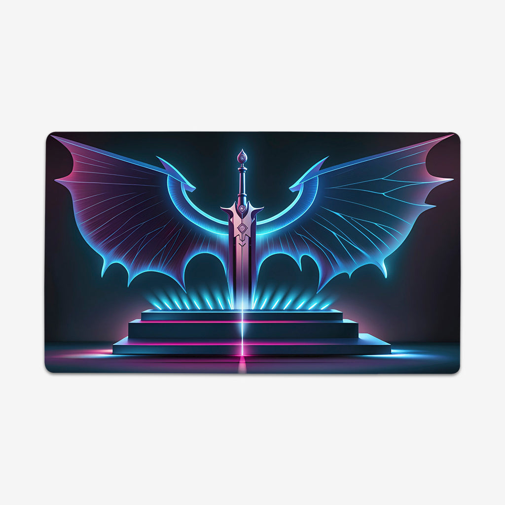 Astral Sword Of The Fallen Paladin Playmat
