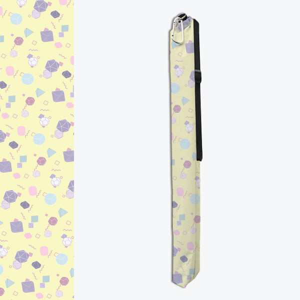 Retro Inspired Tabletop Gaming Dice Set Wargaming Mat Bag Inked Gaming