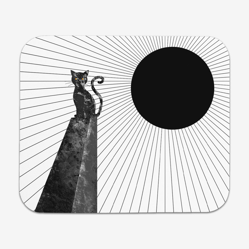 Cursed Cat Mousepad - Carbon Beaver - Mockup