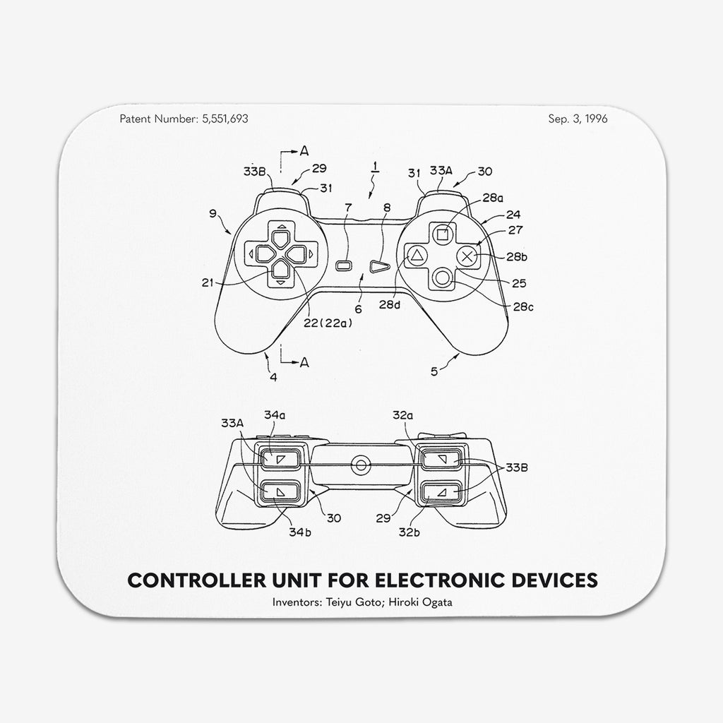 Controller Unit for Electronic Devices Mousepad