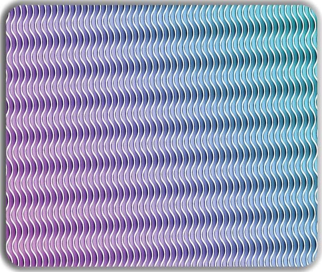 Neon Wave Mousepad - Jordan Poole - Mockup