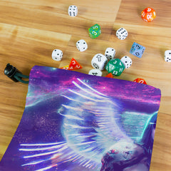 Cyberpunk Seraph Dice Bag