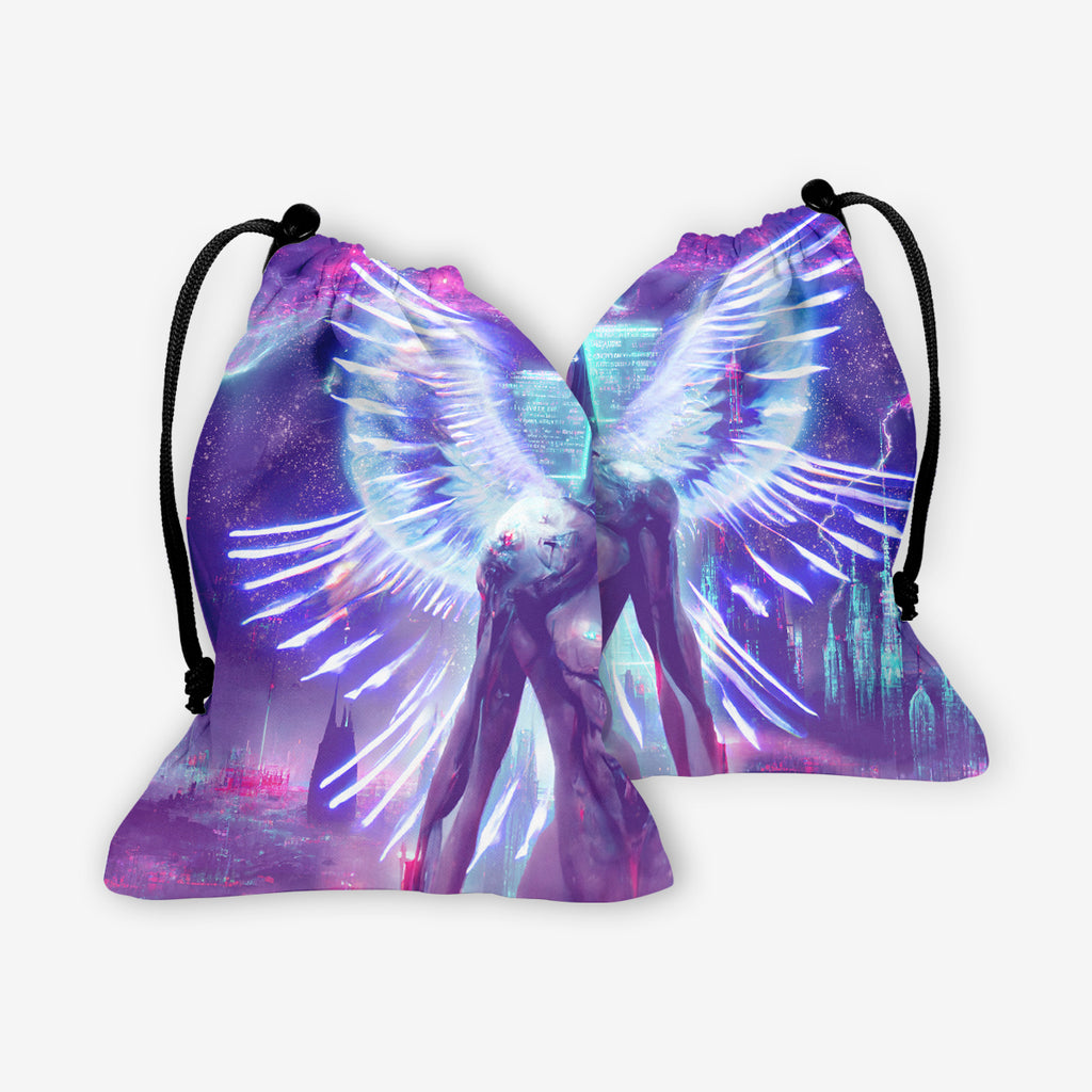 Cyberpunk Seraph Dice Bag