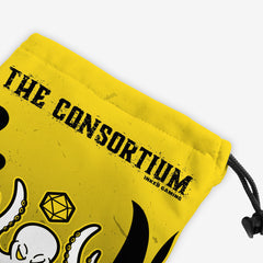 The Consortium Dice Bag - Inked Gaming - LL - Corner