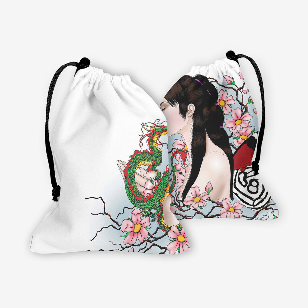 Cherry Blossom Dice Bag - Kari-Ann Anderson - Mockup - FB