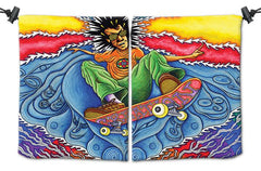 Skateboard Spirituality 2 Dice Bag - Big Vision Publishing - Mockup