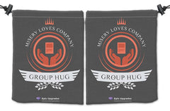 Group Hug Life Dice Bag - Epic Upgrades - Mockup - Misery