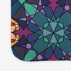 Abstract Stars Mousepad - Inked Gaming - HD - Corner - Blue