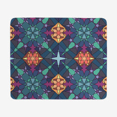 Abstract Stars Mousepad - Inked Gaming - HD - Mockup - Blue