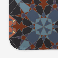 Abstract Stars Mousepad - Inked Gaming - HD - Corner - Orange - 051