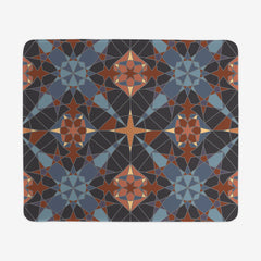 Abstract Stars Mousepad - Inked Gaming - HD - Mockup - Orange- 051