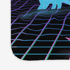 Retrowave Dinos Mousepad