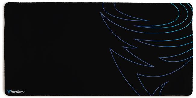 Sayclon Academy Logo Extended Mousepad - Deioz Design - Mockup - XL - Black