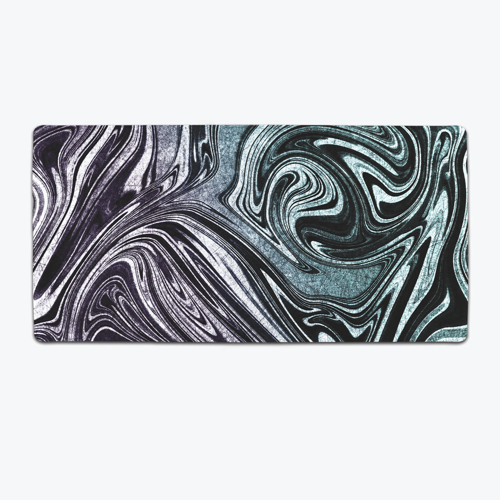 Abstract Marbled Paper Extended Mousepad