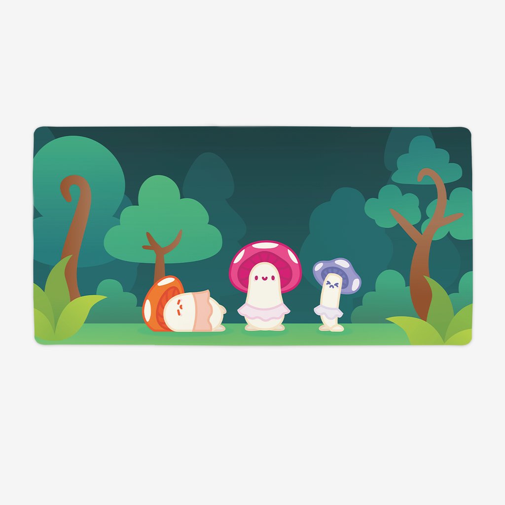 Mushmen Extended Mousepad - Inked Gaming - LL - Mockup - XL