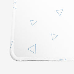 Abstract Triangular Extended Mousepad - JerenVids - Corner - Lightness