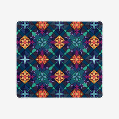 Abstract Stars Mousepad - Inked Gaming - HD - Mockup - Blue - 09