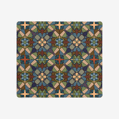 Abstract Stars Mousepad - Inked Gaming - HD - Mockup - Green - 09