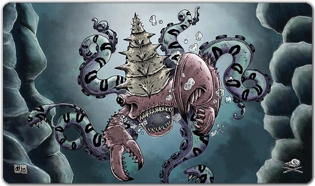 Deep Sea Creature Playmat - Carlos Hernandez - Mockup