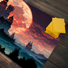 Moonlit Vampire Castle Playmat
