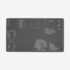 Blueprint Playmat - Flinxz - Mockup - Black - Lefty
