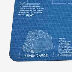 Blueprint Playmat - Flinxz - Corner - Blue - Alternate