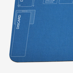 Blueprint Playmat - Flinxz - Corner - Blue - WideOpen