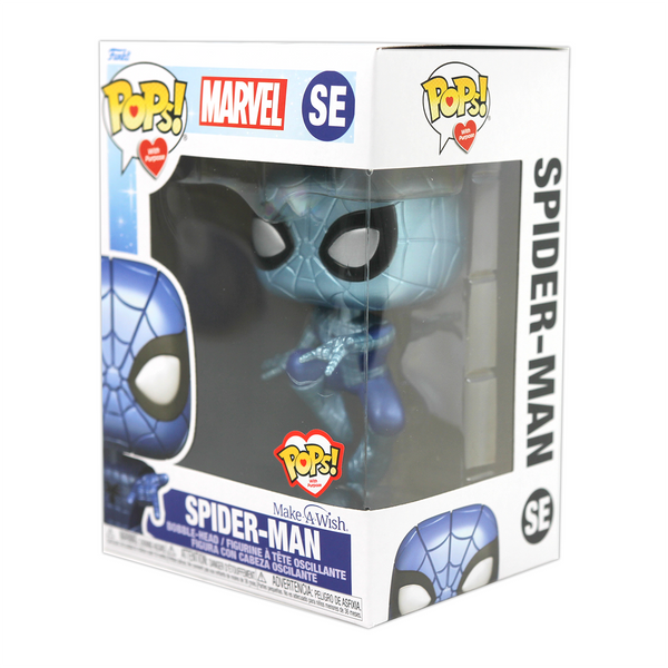 Funko Pop! Make-A-Wish Spider-Man (MT) Pops! with Purpose SE IN STOCK  Protector