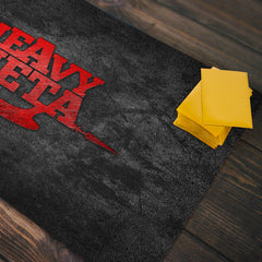 HeavyMeta Red/Black Playmat