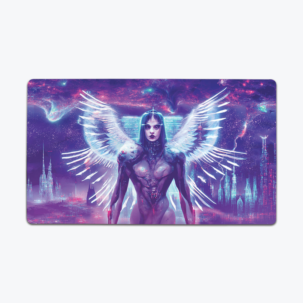 Cyberpunk Seraph Playmat