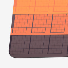 Color Grid Playmat - Huy Tran - Corner - BlazingSun
