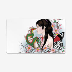 Cherry Blossom Playmat - Kari-Ann Anderson - Mockup