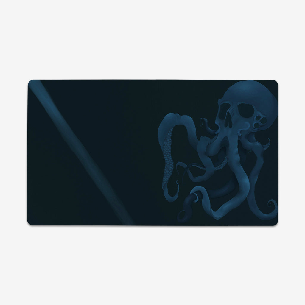 From the Depths Playmat - MK Spade - Mockup - Blue