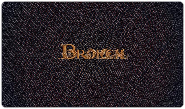 ZooLN Dragonskin Broken Playmat - Sue Ellen Brown - Mockup