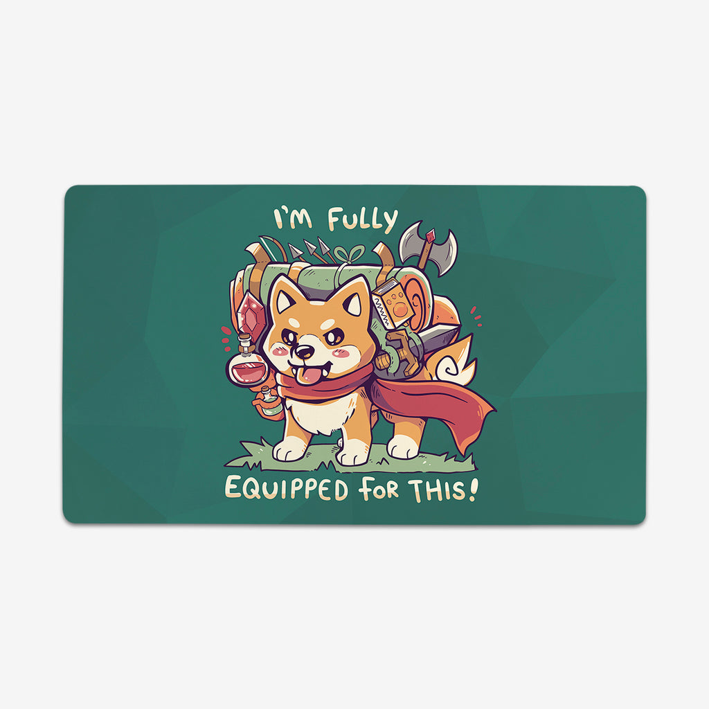 Fully Equipped for This Playmat