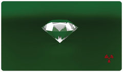 Seamless Diamond Playmat - Crimson Yeti - Mockup - Green