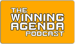 Winning Agenda Podcast Playmat - Tomas Daniel - Mockup